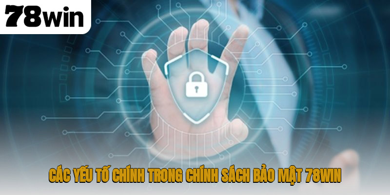 Các yếu tố chính trong chính sách bảo mật 78WIN
